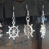Earring Ship Wheel