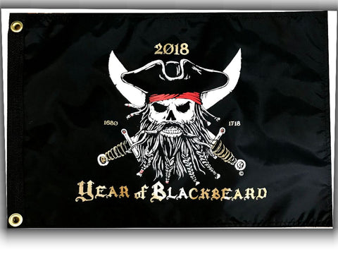 Flag 12x18 Year of Blackbeard